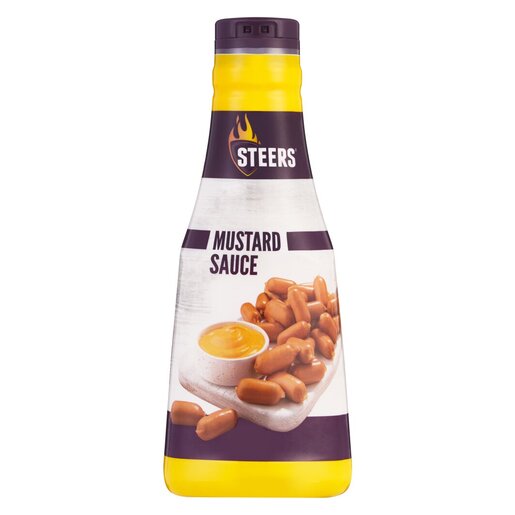Steers - Squeeze Mustard 375ml