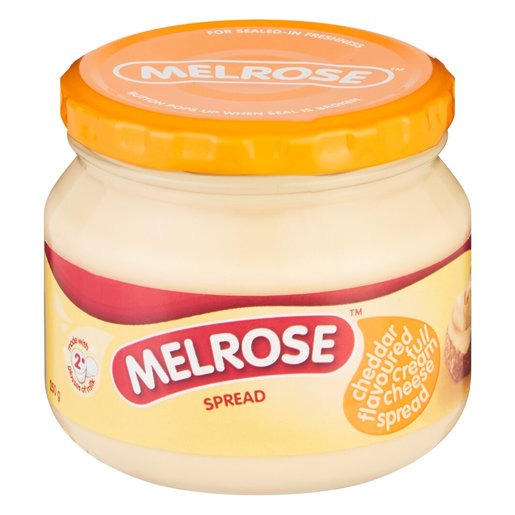 Melrose - Cheese Spread Cheddar 250g (BB 10/12/2025)