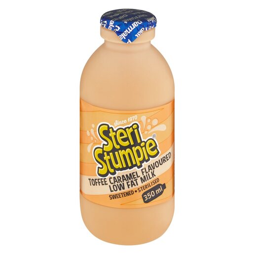Steri Stumpie - Toffee Caramel Flavoured Low Fat Milk 350ml