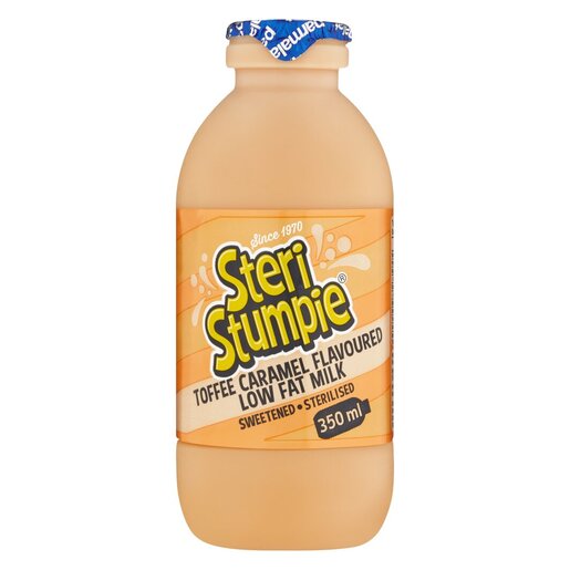 Steri Stumpie - Toffee Caramel Flavoured Low Fat Milk 350ml