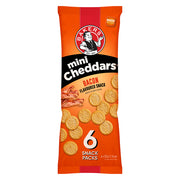Bakers - Mini Cheddars Bacon 6x33g (BB 19/11/2025)