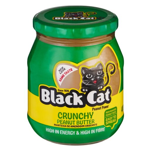 Black Cat - Crunchy Peanut Butter 400g (BB 20/12/2025)