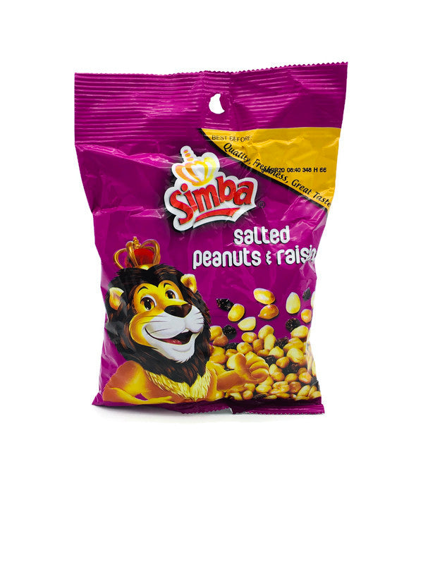 Simba - Peanuts & Raisins Salted 36g Bag